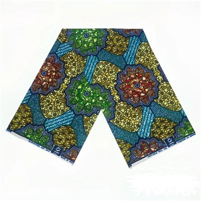 ผ้าฝ้าย 100% พิมพ์ลายแอฟริกัน