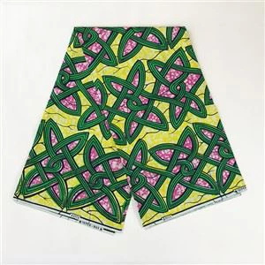 ผ้าขี้ผึ้งแอฟริกันโพลีเอสเตอร์ราคาถูก